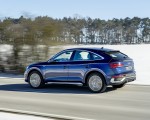 2021 Audi Q5 Sportback TFSI e (Color: Navarra Blue) Rear Three-Quarter Wallpapers 150x120