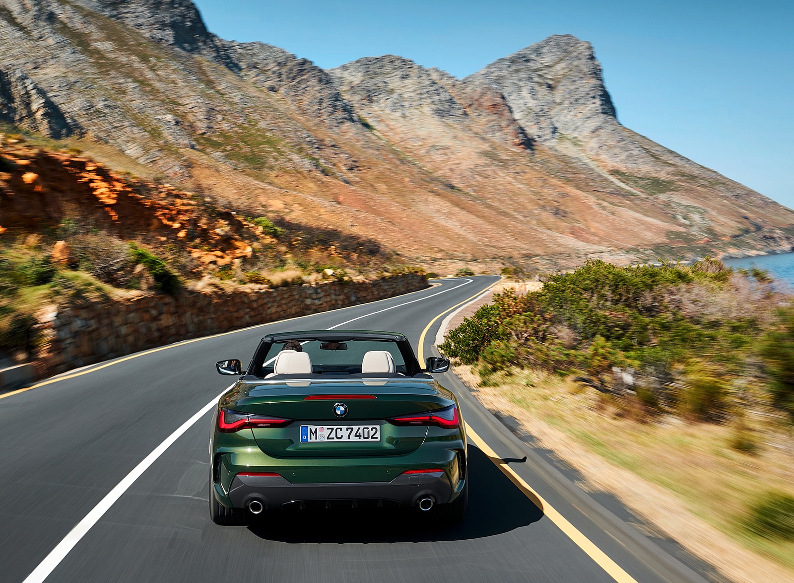 2021 BMW 4 Series Convertible Rear Wallpapers #11 of 162