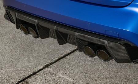 2021 BMW M3 Sedan Competition (Color: Frozen Portimao Blue Metallic) Exhaust Wallpapers 450x275 (93)
