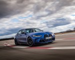 2021 BMW M3 Sedan Competition (Color: Frozen Portimao Blue Metallic) Front Three-Quarter Wallpapers 150x120 (32)