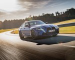 2021 BMW M3 Sedan Competition (Color: Frozen Portimao Blue Metallic) Front Three-Quarter Wallpapers 150x120 (56)