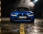 2021 BMW M3 Sedan Competition (Color: Frozen Portimao Blue Metallic) Front Wallpapers 150x120