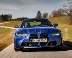 2021 BMW M3 Sedan Competition (Color: Frozen Portimao Blue Metallic) Front Wallpapers 150x120 (57)