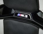2021 BMW M3 Sedan Competition (Color: Frozen Portimao Blue Metallic) Interior Seats Wallpapers 150x120