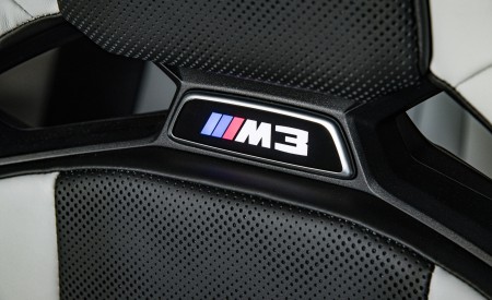 2021 BMW M3 Sedan Competition (Color: Frozen Portimao Blue Metallic) Interior Seats Wallpapers 450x275 (113)