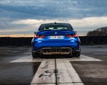 2021 BMW M3 Sedan Competition (Color: Frozen Portimao Blue Metallic) Rear Wallpapers 150x120