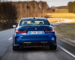 2021 BMW M3 Sedan Competition (Color: Frozen Portimao Blue Metallic) Rear Wallpapers 150x120