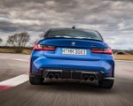 2021 BMW M3 Sedan Competition (Color: Frozen Portimao Blue Metallic) Rear Wallpapers 150x120