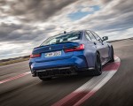 2021 BMW M3 Sedan Competition (Color: Frozen Portimao Blue Metallic) Rear Wallpapers 150x120 (37)