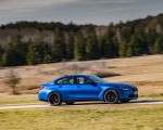 2021 BMW M3 Sedan Competition (Color: Frozen Portimao Blue Metallic) Side Wallpapers 150x120