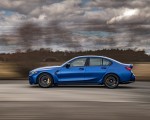 2021 BMW M3 Sedan Competition (Color: Frozen Portimao Blue Metallic) Side Wallpapers 150x120 (50)