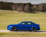 2021 BMW M3 Sedan Competition (Color: Frozen Portimao Blue Metallic) Side Wallpapers 150x120