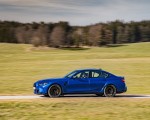 2021 BMW M3 Sedan Competition (Color: Frozen Portimao Blue Metallic) Side Wallpapers 150x120