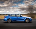 2021 BMW M3 Sedan Competition (Color: Frozen Portimao Blue Metallic) Side Wallpapers 150x120