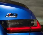 2021 BMW M3 Sedan Competition (Color: Frozen Portimao Blue Metallic) Tail Light Wallpapers 150x120