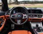 2021 BMW M3 Sedan Competition (Color: Isle of Men Green) Interior Cockpit Wallpapers 150x120