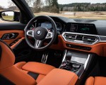 2021 BMW M3 Sedan Competition (Color: Isle of Men Green) Interior Wallpapers 150x120