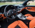 2021 BMW M3 Sedan Competition (Color: Isle of Men Green) Interior Wallpapers  150x120