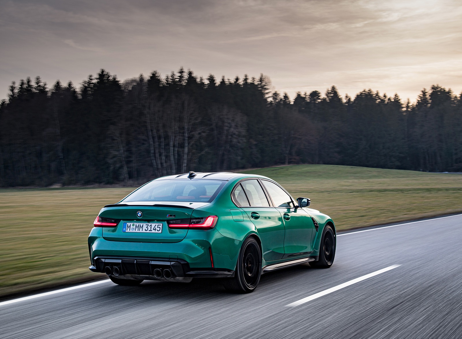 BMW m3 зеленая 2021
