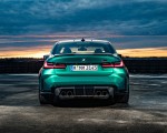 2021 BMW M3 Sedan Competition (Color: Isle of Men Green) Rear Wallpapers 150x120