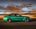 2021 BMW M3 Sedan Competition (Color: Isle of Men Green) Side Wallpapers 150x120