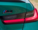 2021 BMW M3 Sedan Competition (Color: Isle of Men Green) Tail Light Wallpapers 150x120