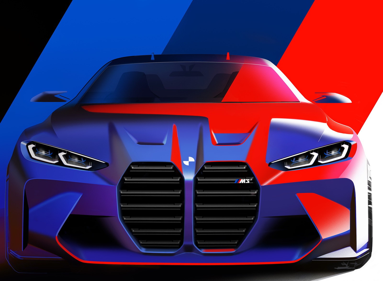 2021 BMW M3 Sedan Competition Design Sketch Wallpapers  #256 of 268