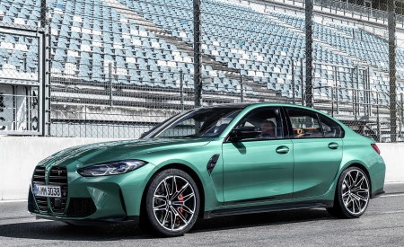 2021 BMW M3 Sedan Competition Front Three-Quarter Wallpapers  450x275 (191)