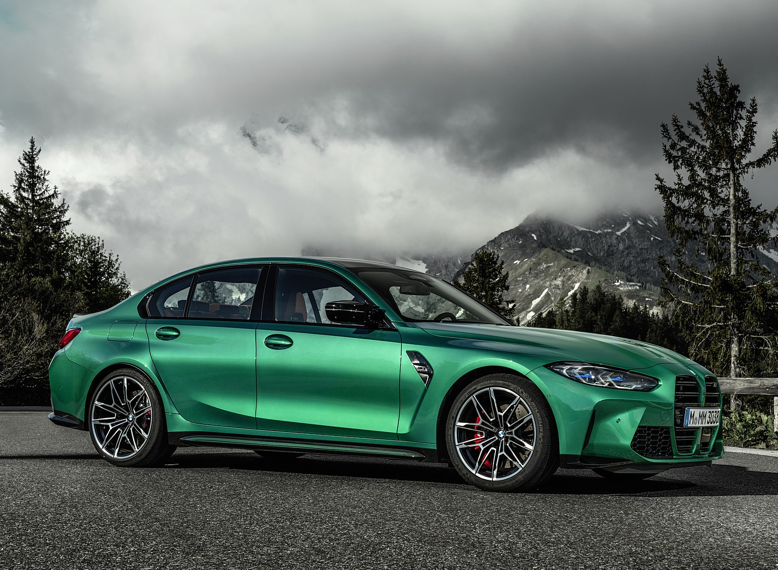 2021 BMW M3 Sedan Competition Front Three-Quarter Wallpapers  #19 of 268