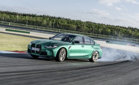 2021 BMW M3 Sedan Competition Front Three-Quarter Wallpapers  450x275 (178)
