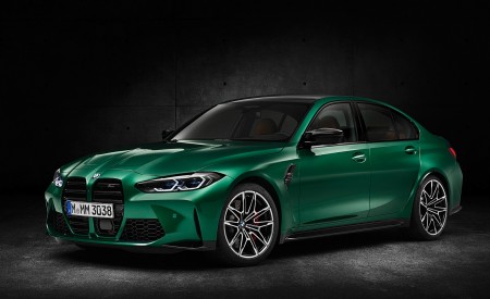 2021 BMW M3 Sedan Competition Front Three-Quarter Wallpapers 450x275 (229)