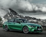 2021 BMW M3 Sedan Competition Front Three-Quarter Wallpapers 150x120