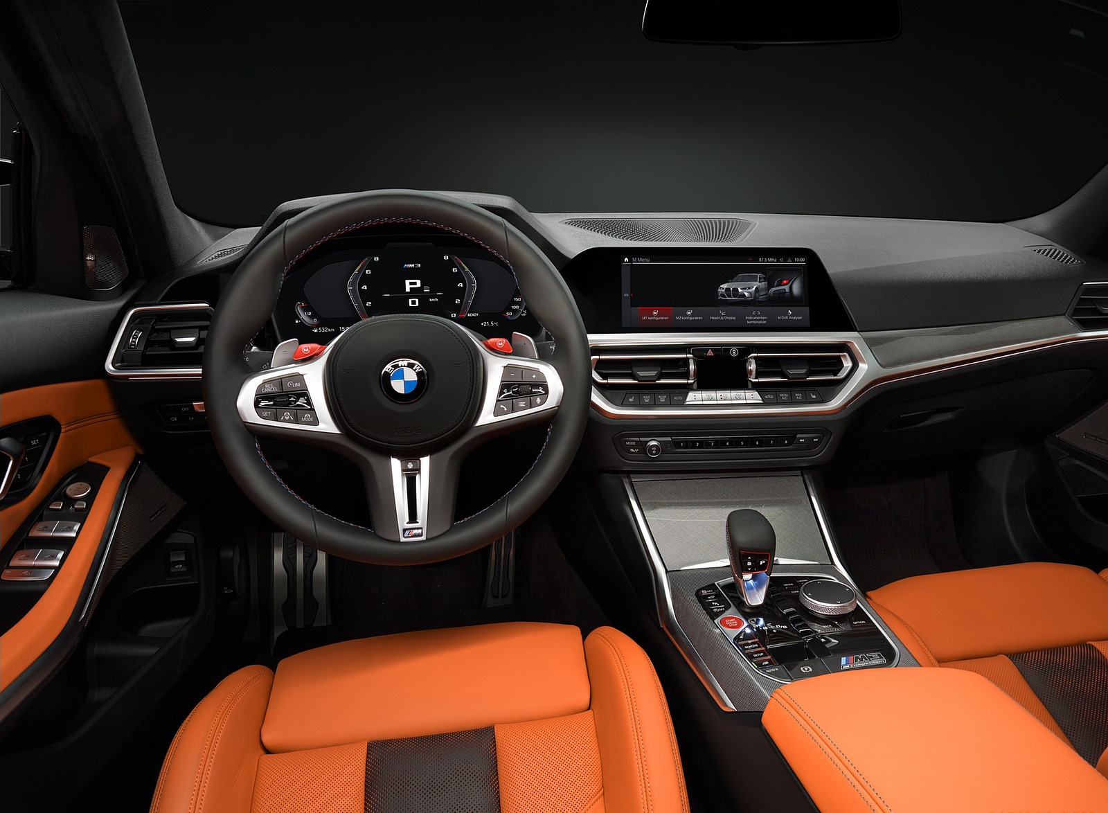 2021 BMW M3 Sedan Competition Interior Cockpit Wallpapers #249 of 268