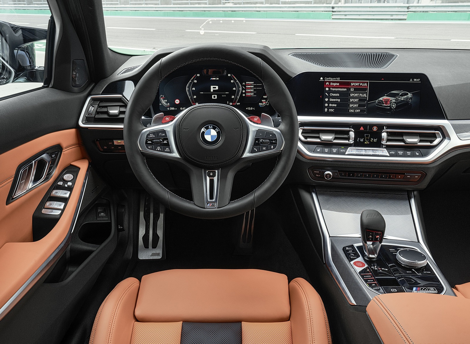 2021 BMW M3 Sedan Competition Interior Cockpit Wallpapers #216 of 268