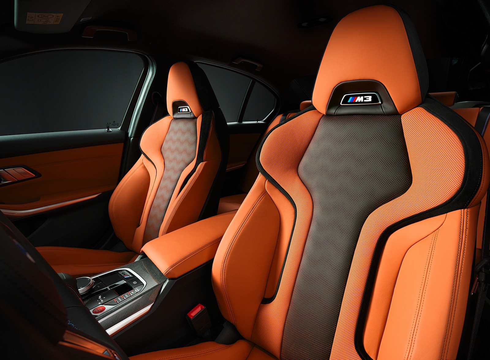 2021 BMW M3 Sedan Competition Interior Front Seats Wallpapers #247 of 268