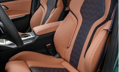 2021 BMW M3 Sedan Competition Interior Front Seats Wallpapers 450x275 (217)