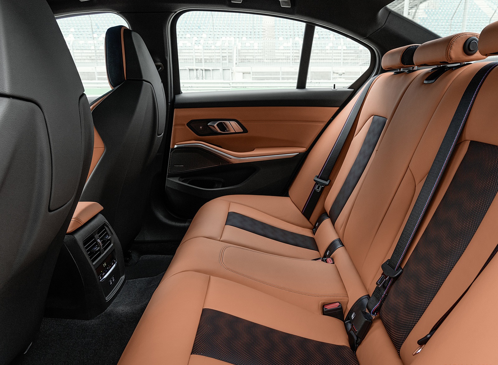 2021 BMW M3 Sedan Competition Interior Rear Seats Wallpapers #218 of 268