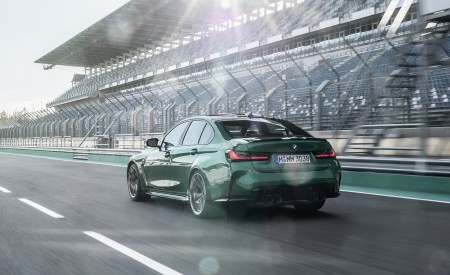2021 BMW M3 Sedan Competition Rear Three-Quarter Wallpapers  450x275 (180)