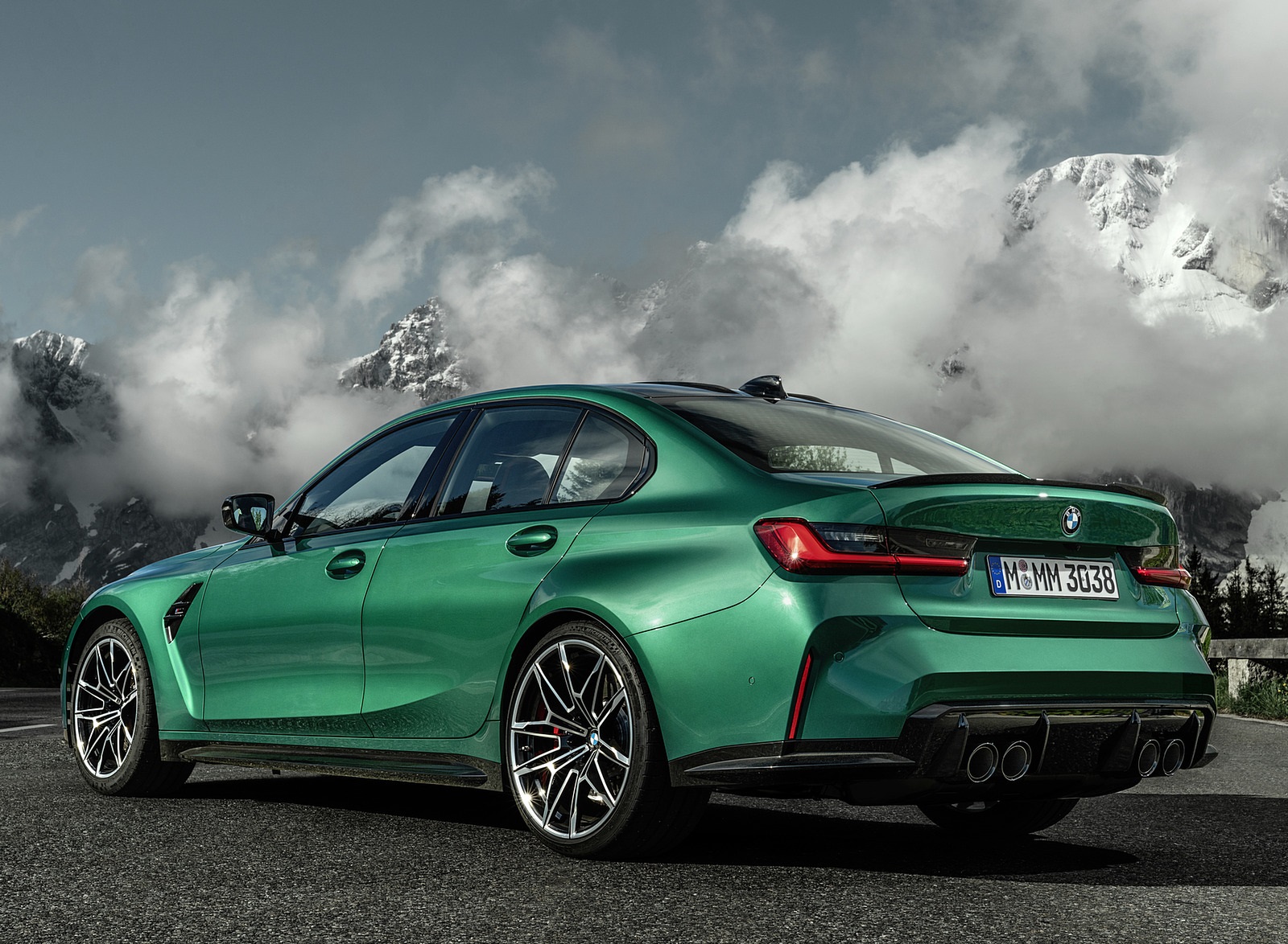 2021 BMW M3 Sedan Competition Rear Three-Quarter Wallpapers  #23 of 268