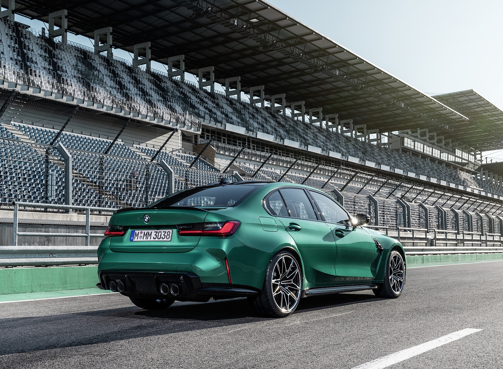 2021 BMW M3 Sedan Competition Rear Three-Quarter Wallpapers #201 of 268