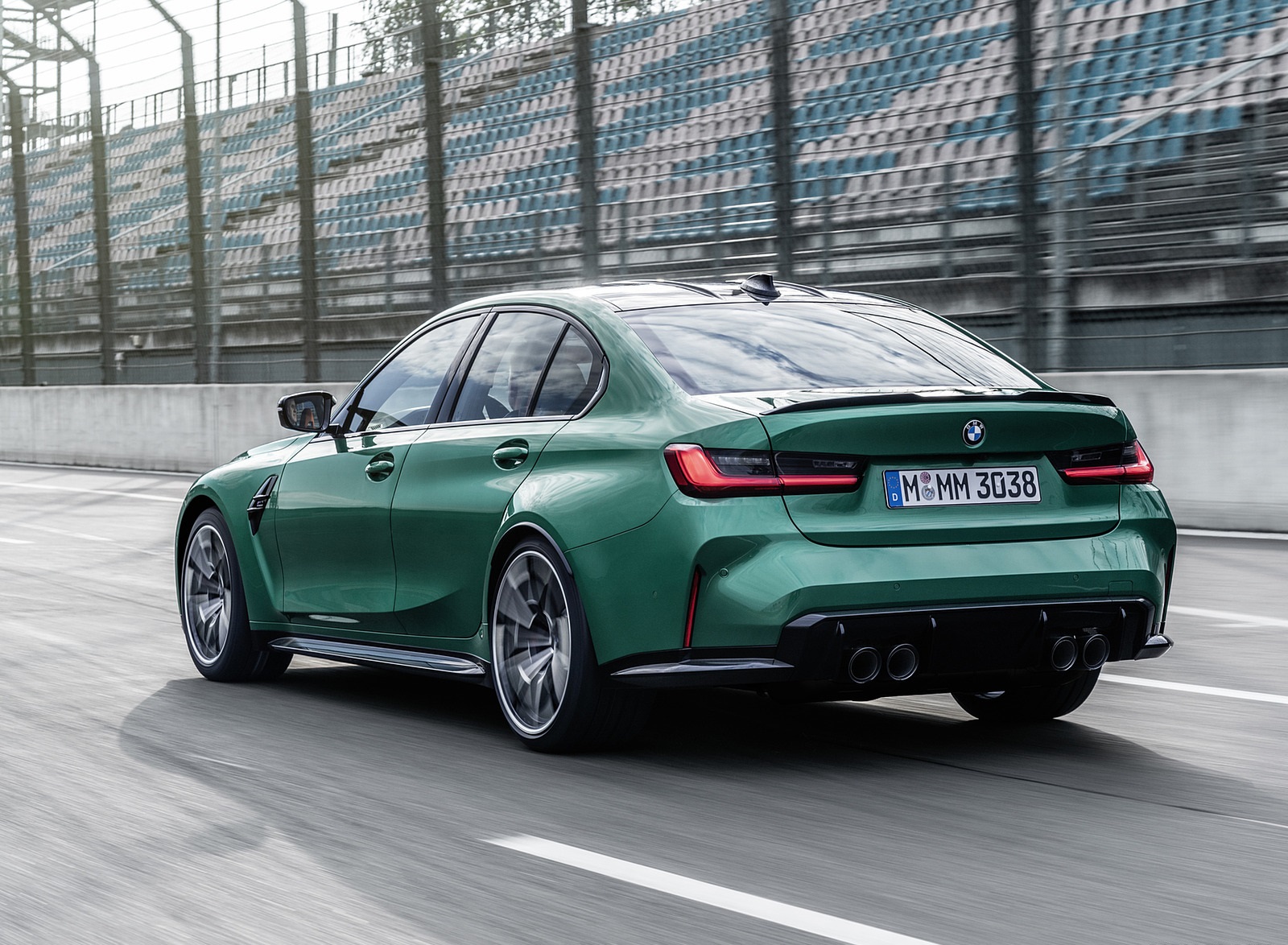 2021 BMW M3 Sedan Competition Rear Three-Quarter Wallpapers #173 of 268