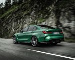 2021 BMW M3 Sedan Competition Rear Three-Quarter Wallpapers 150x120