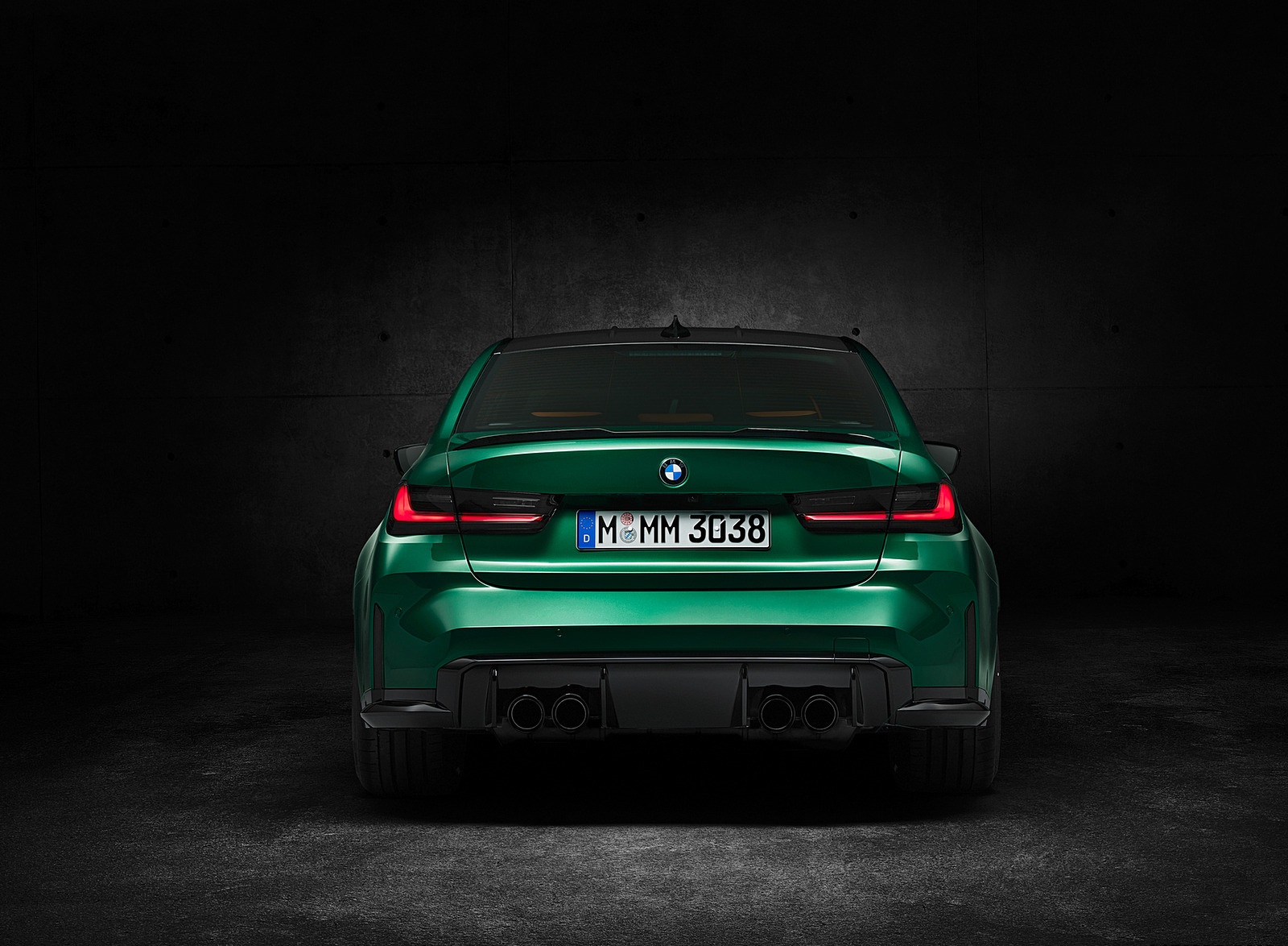 2021 BMW M3 Sedan Competition Rear Wallpapers #232 of 268