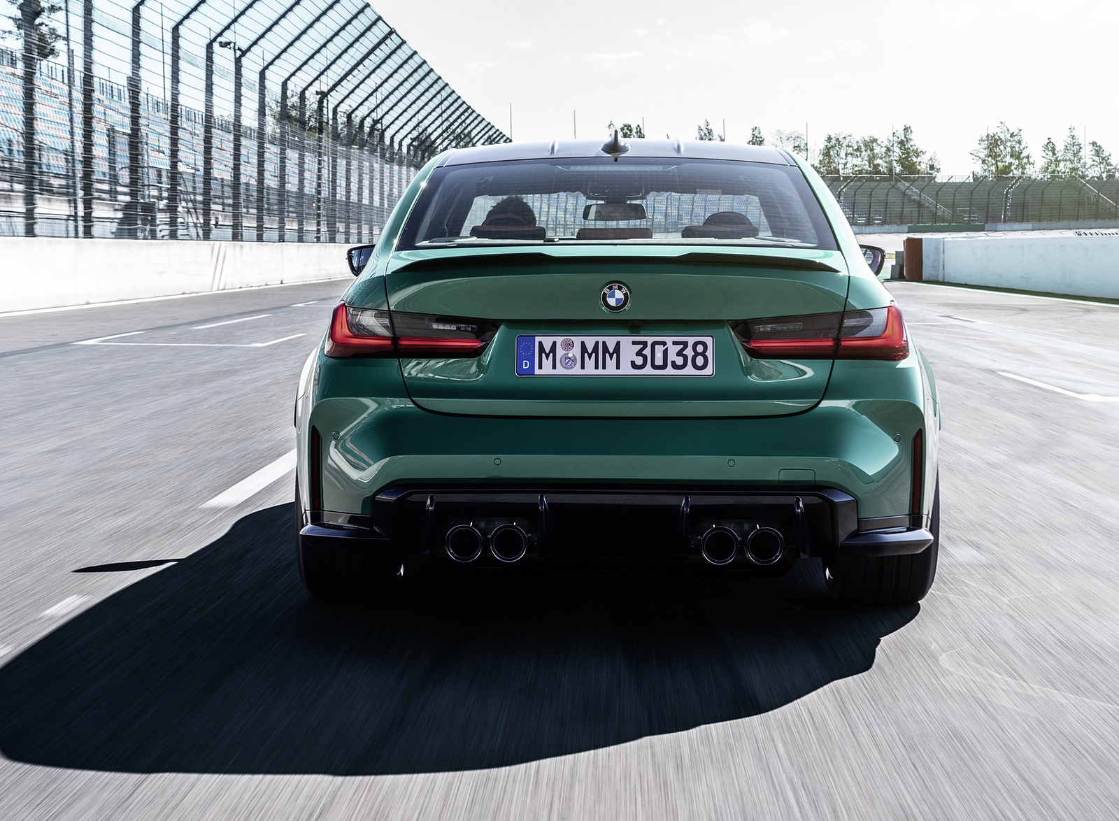2021 BMW M3 Sedan Competition Rear Wallpapers #203 of 268