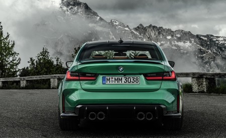 2021 BMW M3 Sedan Competition Rear Wallpapers 450x275 (26)