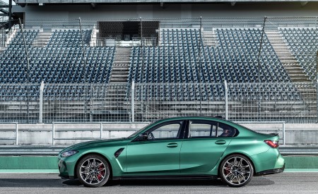 2021 BMW M3 Sedan Competition Side Wallpapers 450x275 (204)