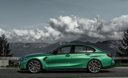 2021 BMW M3 Sedan Competition Side Wallpapers 450x275 (27)