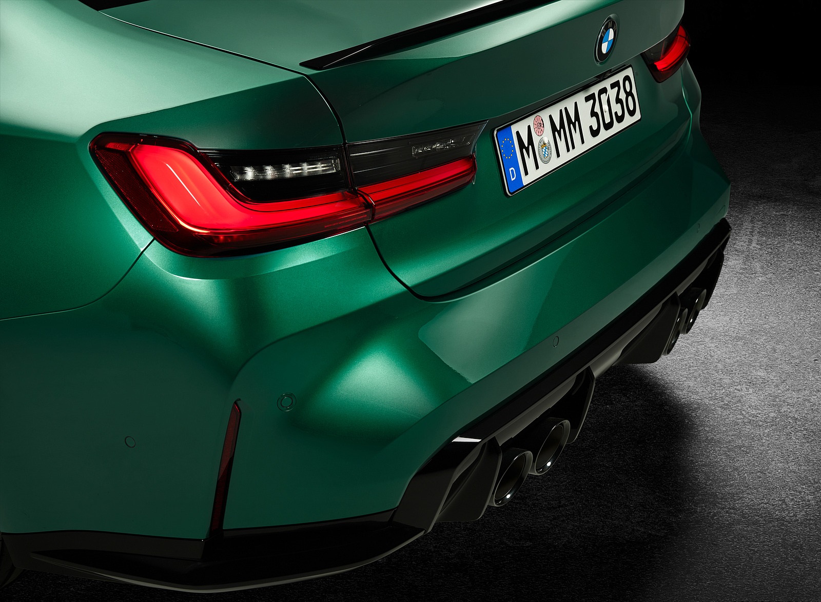 2021 BMW M3 Sedan Competition Tail Light Wallpapers #238 of 268