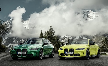 2021 BMW M3 Sedan Competition and 2021 M4 Coupe Competition Wallpapers  450x275 (14)