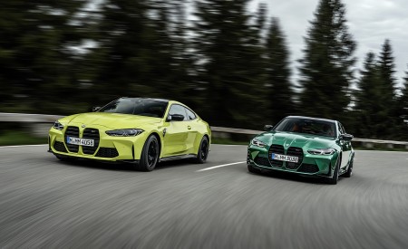 2021 BMW M3 Sedan Competition and 2021 M4 Coupe Competition Wallpapers  450x275 (17)